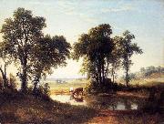 Cows in a New Hampshire Landscape, Asher Brown Durand
